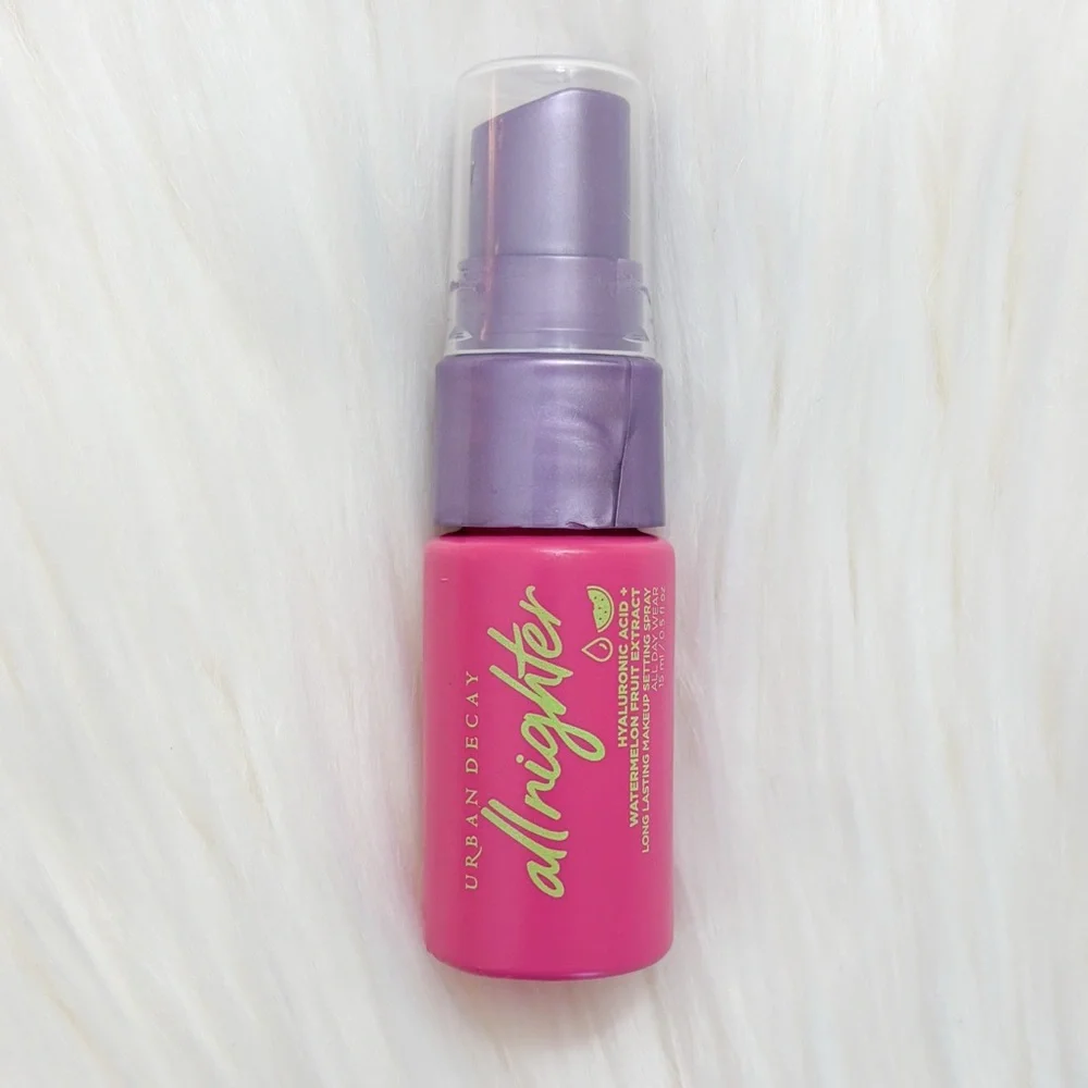 Urban Decay All Nighter Hyaluronic Acid Dewy Setting Spray Deluxe Trial